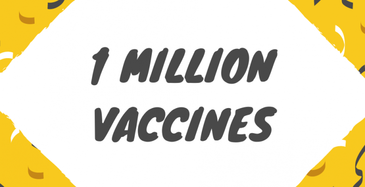 1 million Covid vaccines in Kent