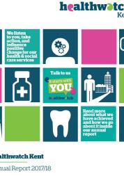 Healthwatch Kent annual report