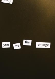 You can the change